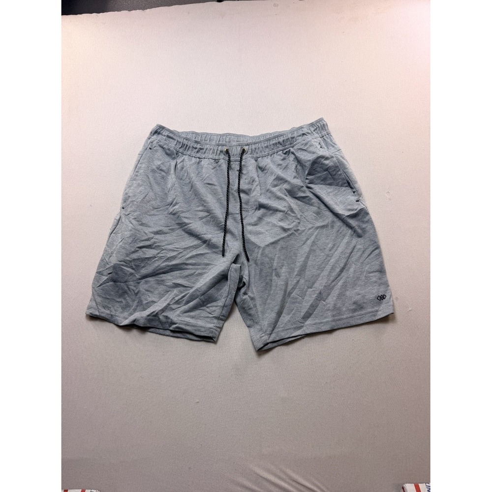 LEG3ND Athletic Shorts Mens 3X Gray Good Drawstring Cargo Pocket
